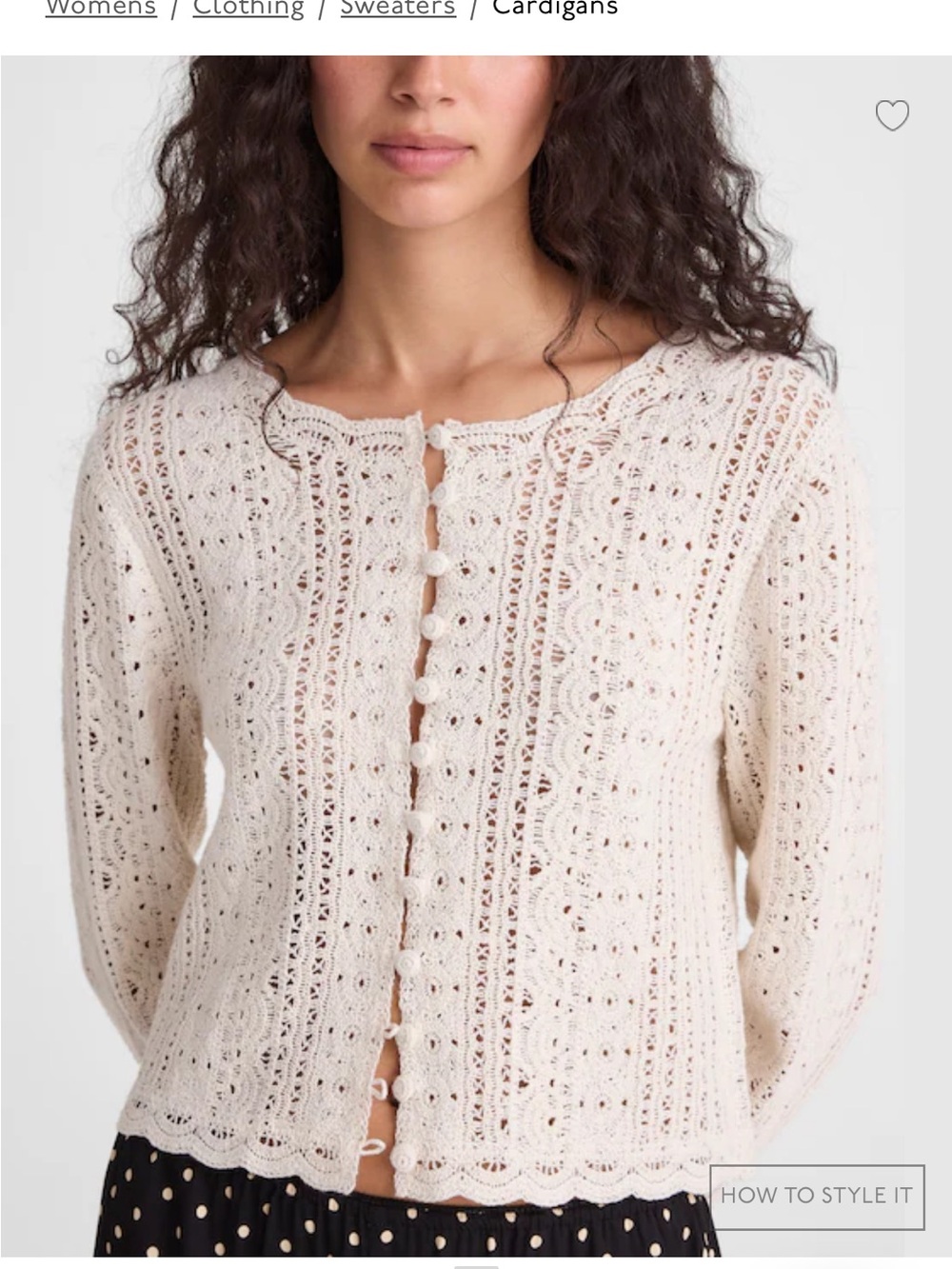 NWT! Madewell Open-Knit Lace Cardigan - Retail $168 - Picture 2 of 11